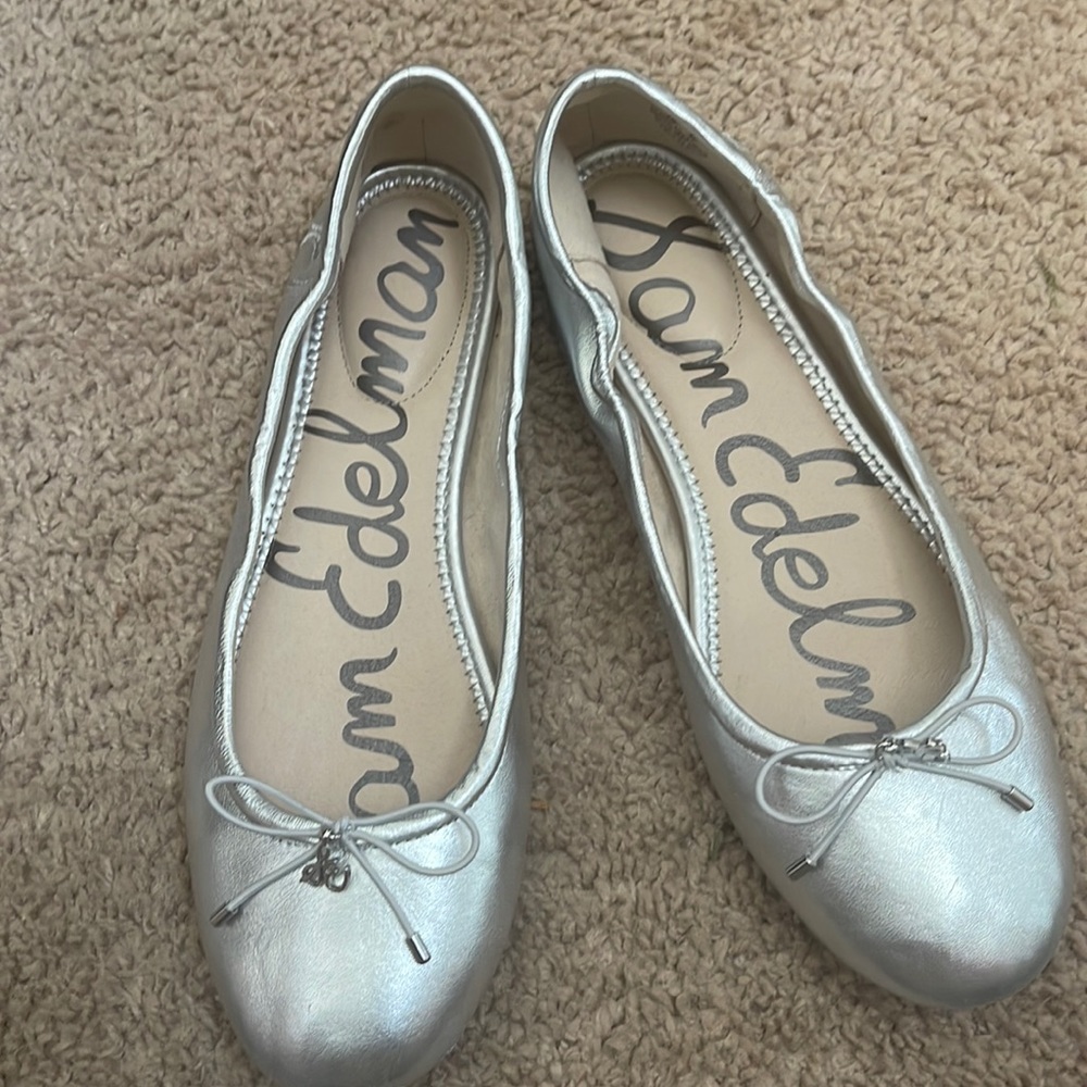 Sam Edelman Silver Flats